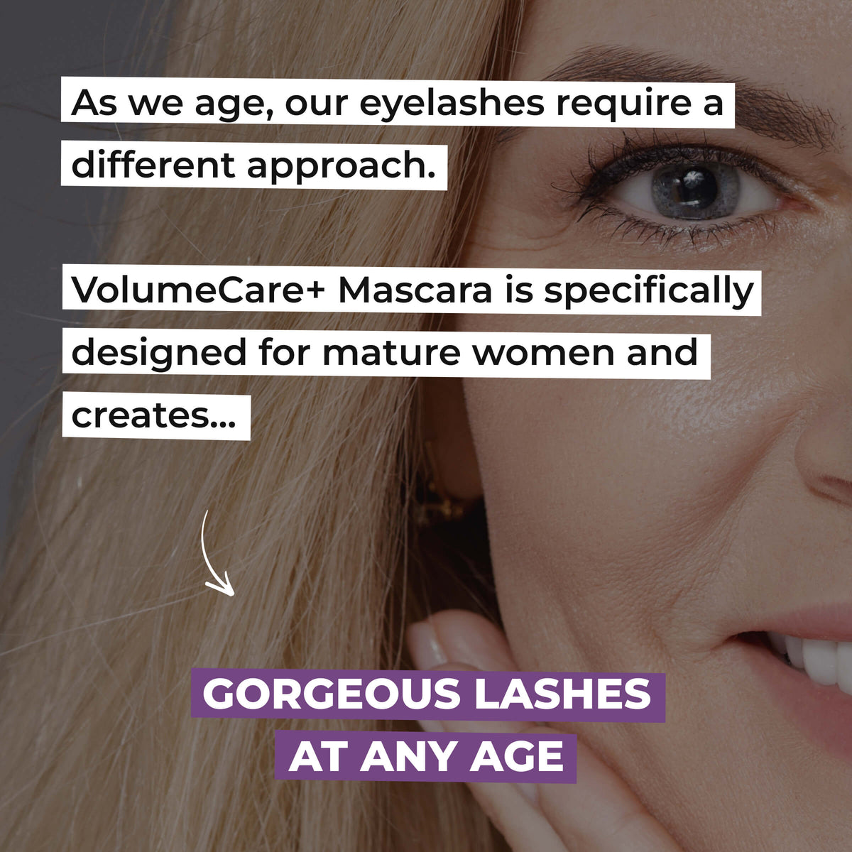 Lash Growth Mascara For Sensitive Eyes & Thinning Lashes