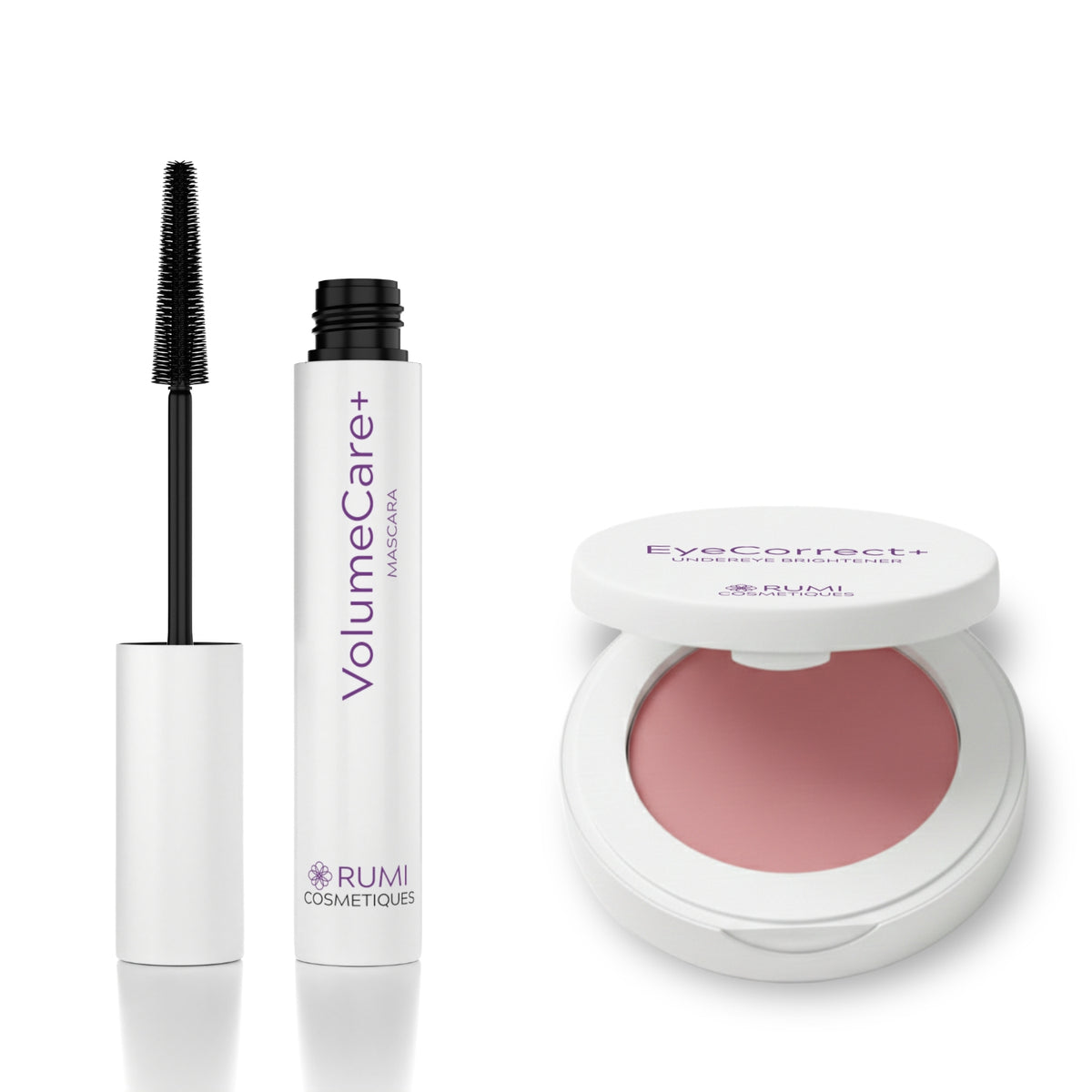VolumeCare+ Mascara and EyeCorrect+ Undereye Brightener